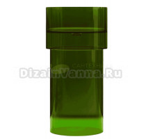 Раковина напольная Abber Kristall AT2701Emerald-H 45 зеленая, круглая