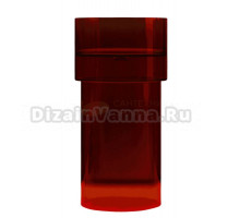 Раковина напольная Abber Kristall AT2701Rubin-H 45 красная, круглая