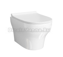 Унитаз подвесной Wasserkraft Berkel H001.E034