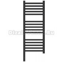 Полотенцесушитель электрический Сунержа Модус 3.1 31-5900-8030 90x35 см, подключение слева, матовый черный, лесенка