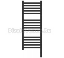 Полотенцесушитель электрический Сунержа Модус 3.1 15-5901-8030 90x35 см, подключение справа, темный титан муар, лесенка