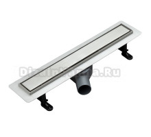 Душевой трап (лоток) Logan L001SL-500 50 см, решетка нержавеющая сталь, с сифоном