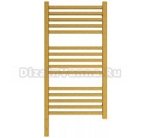 Полотенцесушитель электрический Сунержа Модус 3.1 051-5900-8040 90x45 см, подключение слева, состаренная латунь, лесенка