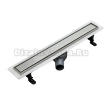 Душевой трап (лоток) Logan L001SL-600 60 см, решетка нержавеющая сталь, с сифоном