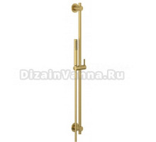 Душевой гарнитур Kludi Nova Fonte Puristic 20840N0-15 брашированное золото