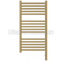 Полотенцесушитель электрический Сунержа Модус 3.1 032-5901-8040 90x45 см, подключение справа, матовое золото, лесенка