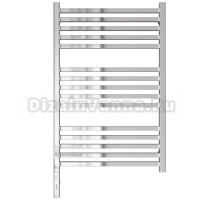 Полотенцесушитель электрический Сунержа Модус 3.1 00-5900-8050 90x55 см, подключение слева, без покрытия, лесенка