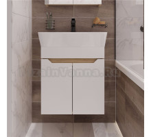 Тумба под раковину без столешницы DIWO Архангельск 50 подвесная, дуб сонома 1