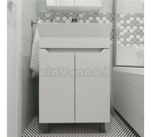 Тумба под раковину без столешницы DIWO Архангельск 60 белая 1