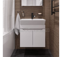 Тумба под раковину без столешницы DIWO Архангельск 60 подвесная, белая 1