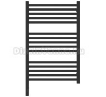 Полотенцесушитель электрический Сунержа Модус 3.1 15-5900-8050 90x55 см, подключение слева, темный титан муар, лесенка
