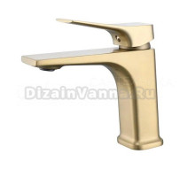 Смеситель для раковины ProHanss P62.10.03 золотой сатин