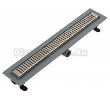 Душевой трап (лоток) Logan G10-650KP 60 см, решетка нержавеющая сталь