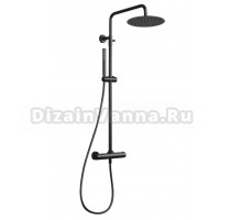 Душевая стойка Splendy Relax P RP208XTR25C1BM черная матовая