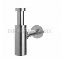 Сифон для раковины Plastbrno EMCRT03 32 мм, бутылочный, оружейный металл