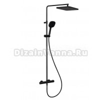 Душевая стойка Splendy Relax S RS208XTP36S3BM черная матовая