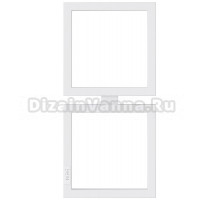 Полотенцесушитель электрический Сунержа Этюд E 30-0844-6030 105x35 см, подключение слева, матовый белый