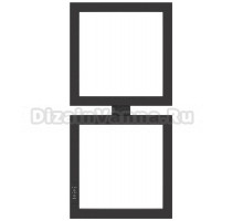 Полотенцесушитель электрический Сунержа Этюд E 15-0844-6030 105x35 см, подключение слева, темный титан муар