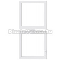 Полотенцесушитель электрический Сунержа Этюд E 30-0845-6030 105x35 см, подключение справа, матовый белый