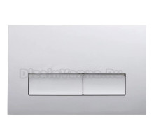 Кнопка смыва для унитаза Veconi Flush V1 пластик, цвет хром глянец