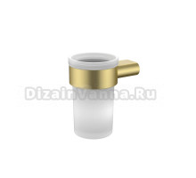 Стакан для ванной IDDIS Petite PETG0SGi45 настенный, золото, стеклянный