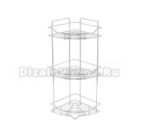 Полка Milardo Grid GRICC3CM44 хром глянцевый