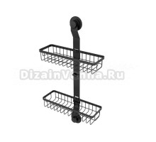 Полка Milardo Grid EAS0WS2M44 черный матовый