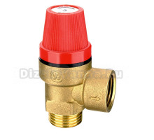 Предохранительный клапан СТМ CRVP3M12 1/2" ВРx1/2" НР, 3 бар