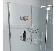 Полка Veconi Moderno MD-S-C9 полированная сталь