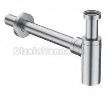 Сифон для раковины IDDIS Optima Home OPTBC00i84 32 мм, бутылочный, матовый хром