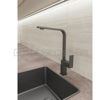 Cмеситель для кухни Кnotlor KN-21/GM, вороненая сталь