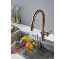 Cмеситель для кухни с индикатором температуры Кnotlor KN-100/RB, бронза