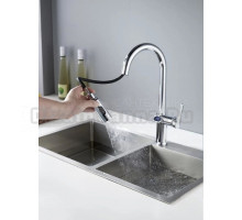 Cмеситель для кухни с индикатором температуры Кnotlor KN-100, хром