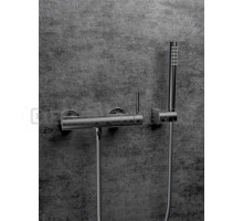 Смеситель для душа Knotlor SS-22/GM, вороненая сталь