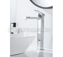 Смеситель для раковины высокий Knotlor KN-24, хром