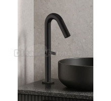 Смеситель для раковины высокий Knotlor SS-31/BL, черный