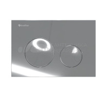 Кнопка смыва для унитаза Knotlor BIS102C пластик, цвет хром