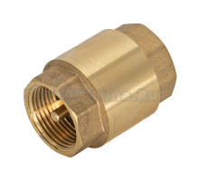 Обратный клапан СТМ CBCVB012 с латунным штоком, 1/2" ВРx1/2" ВР