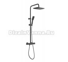 Душевая стойка Oulin Bath OL-HT-2307 матовый черный