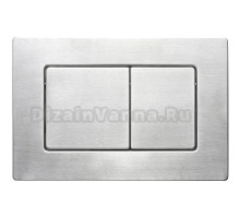 Кнопка смыва для унитаза Veconi Flush V9 нержавеющая сталь, цвет сталь