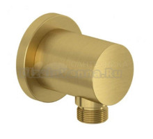 Шланговое подключение Kludi Nova Fonte Puristic 20543N0-15 брашированное золото