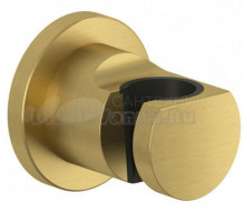 Настенный держатель Kludi Nova Fonte Puristic 20552N0-15 брашированное золото