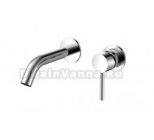 Смеситель для раковины SantiLine SL-9005 С ВНУТРЕННЕЙ ЧАСТЬЮ, хром