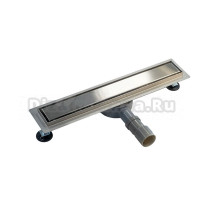 Душевой трап (лоток) Sole УТ000102868 60 см, решетка глянцевый хром, с сифоном, под плитку