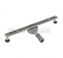 Душевой трап (лоток) Sole УТ000102871 60 см, решетка глянцевый хром, с сифоном