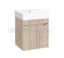 Тумба под раковину без столешницы DIWO Архангельск 50 подвесная, дуб сонома, сонома