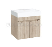 Тумба под раковину без столешницы DIWO Архангельск 60 подвесная, дуб сонома, сонома