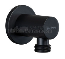 Шланговое подключение Splendy AA215NRLBM матовое черное