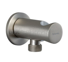 Шланговое подключение Splendy AA215YRLNB брашированный никель