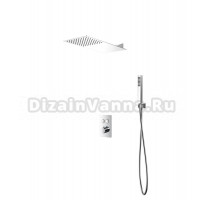 Душевой комплект SantiLine SL-9014 хром, С ВНУТРЕННЕЙ ЧАСТЬЮ